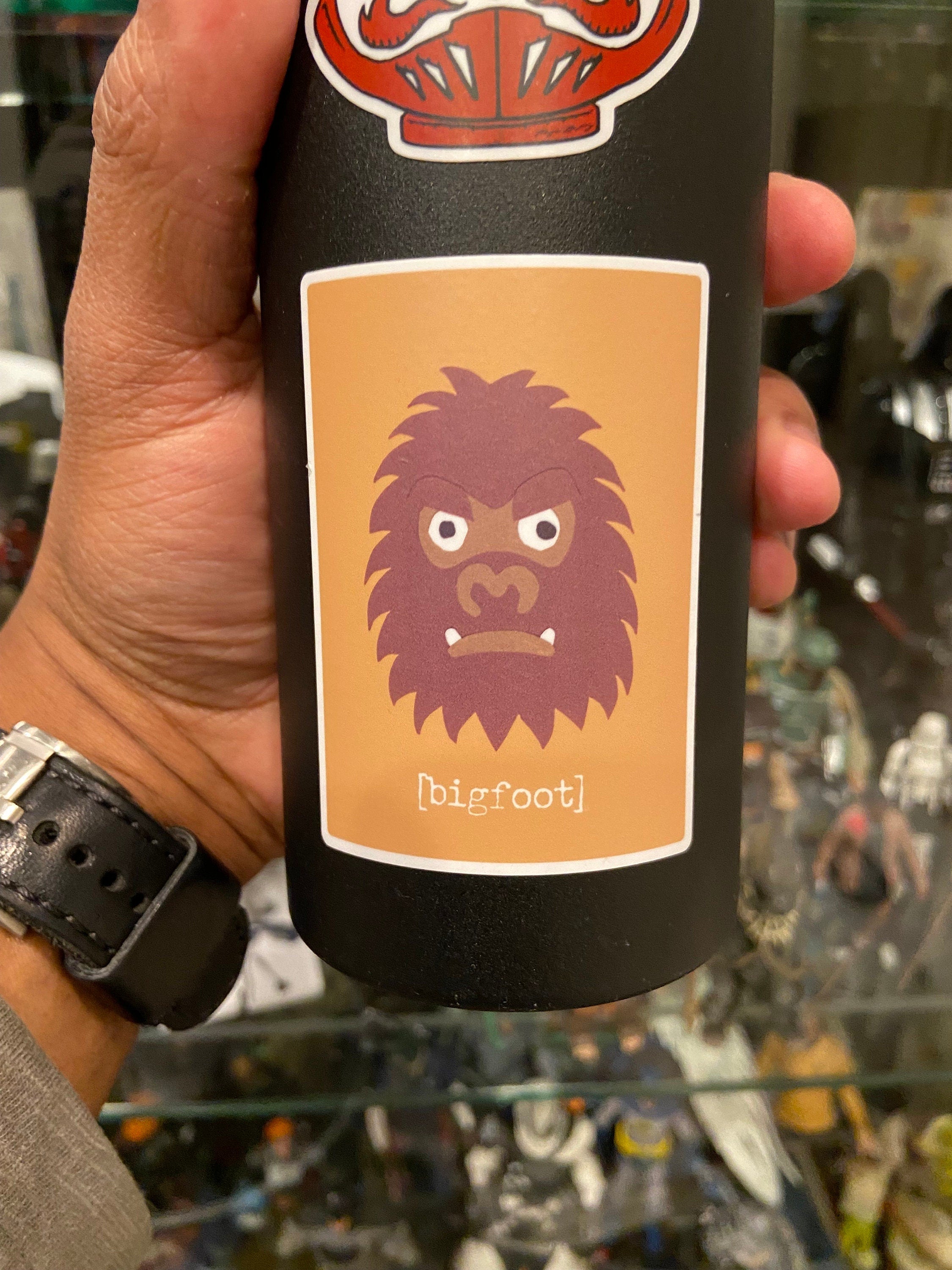 Crazy Cryptids Bigfoot Vinyl Sticker