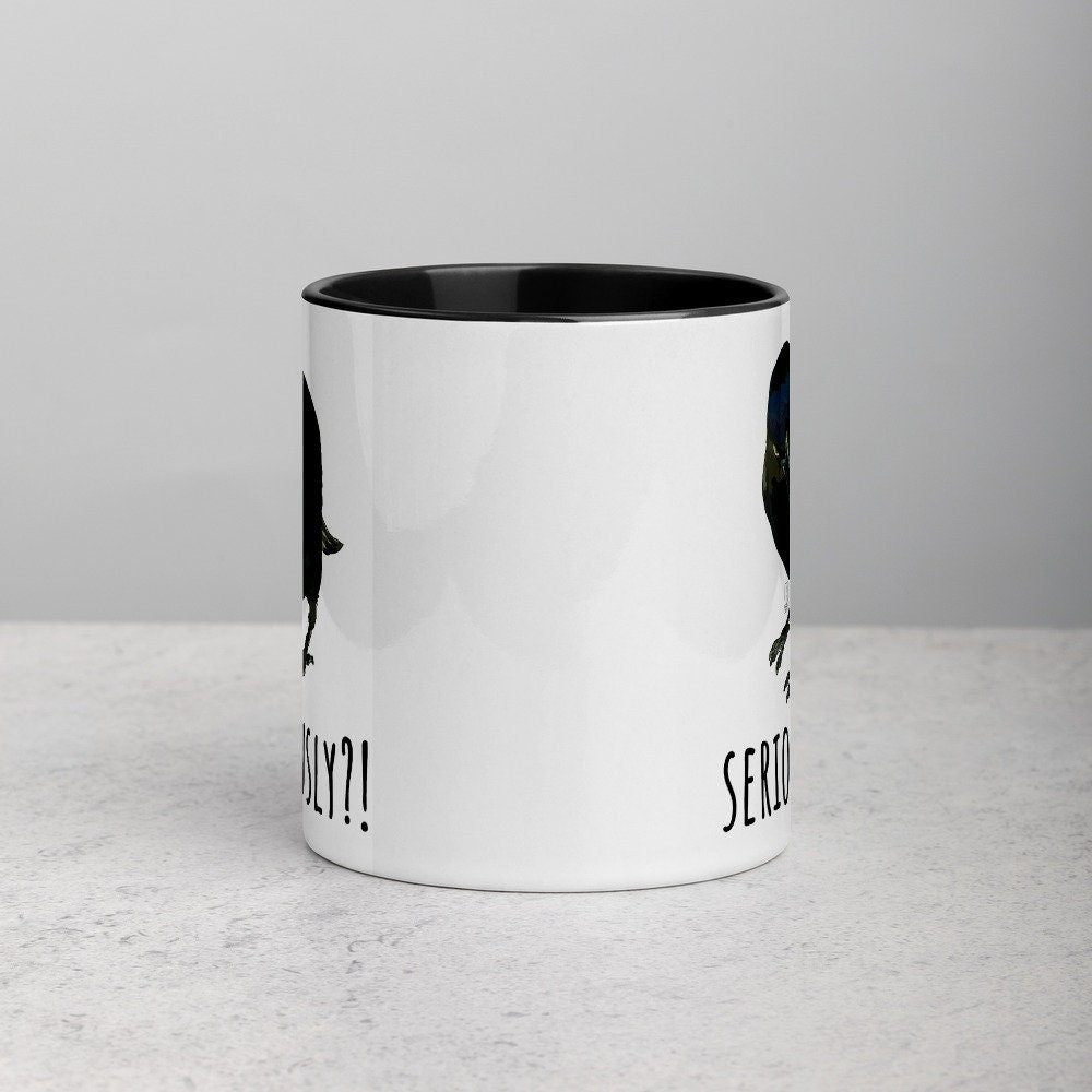 Seriously Crow Coffee Mug