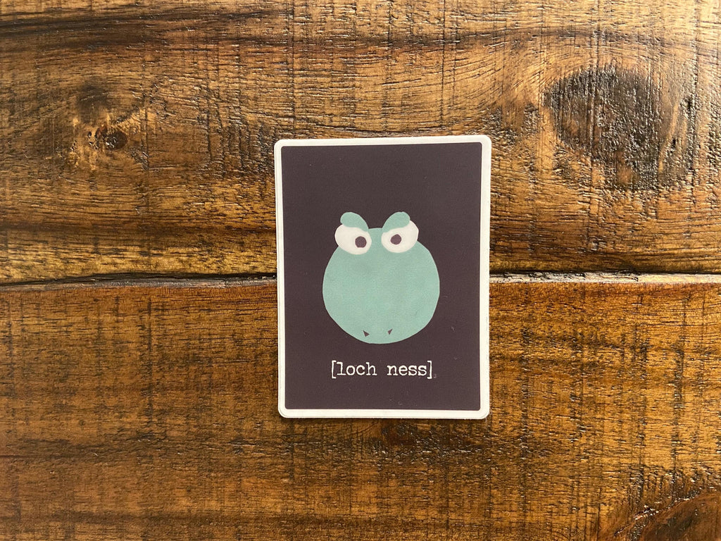 Crazy Cryptids Loch Ness Monster Sticker
