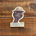 Fighting Emu Vinyl Sticker