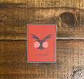 Crazy Cryptids Mothman Vinyl Sticker