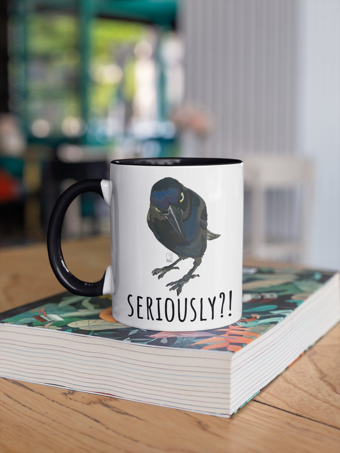Seriously Crow Coffee Mug