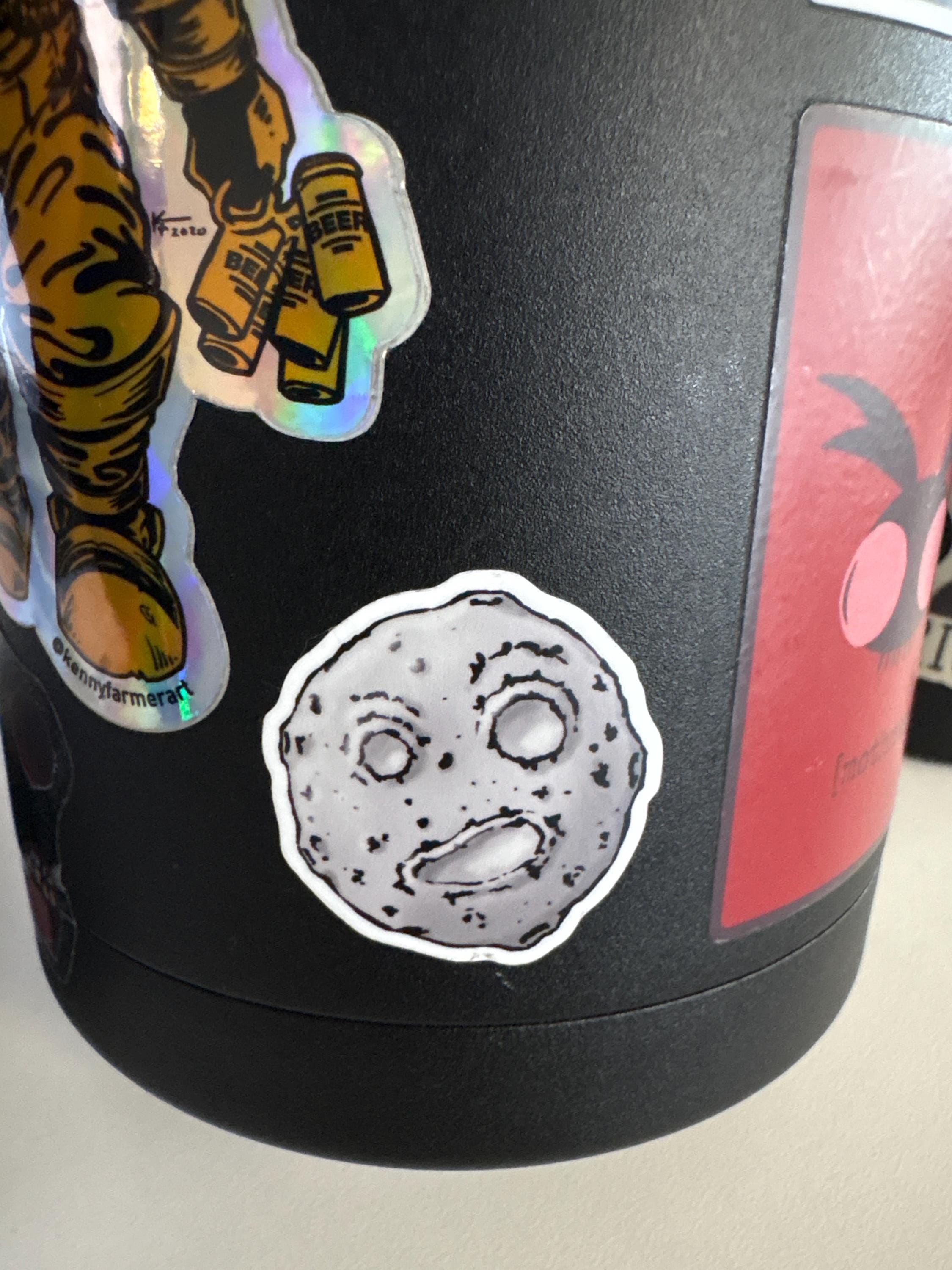 Seriously Moon Sticker Sheet