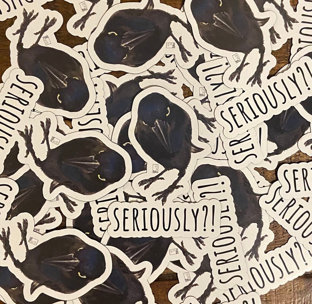 Seriously Crow Magnet: Crow and Raven Art