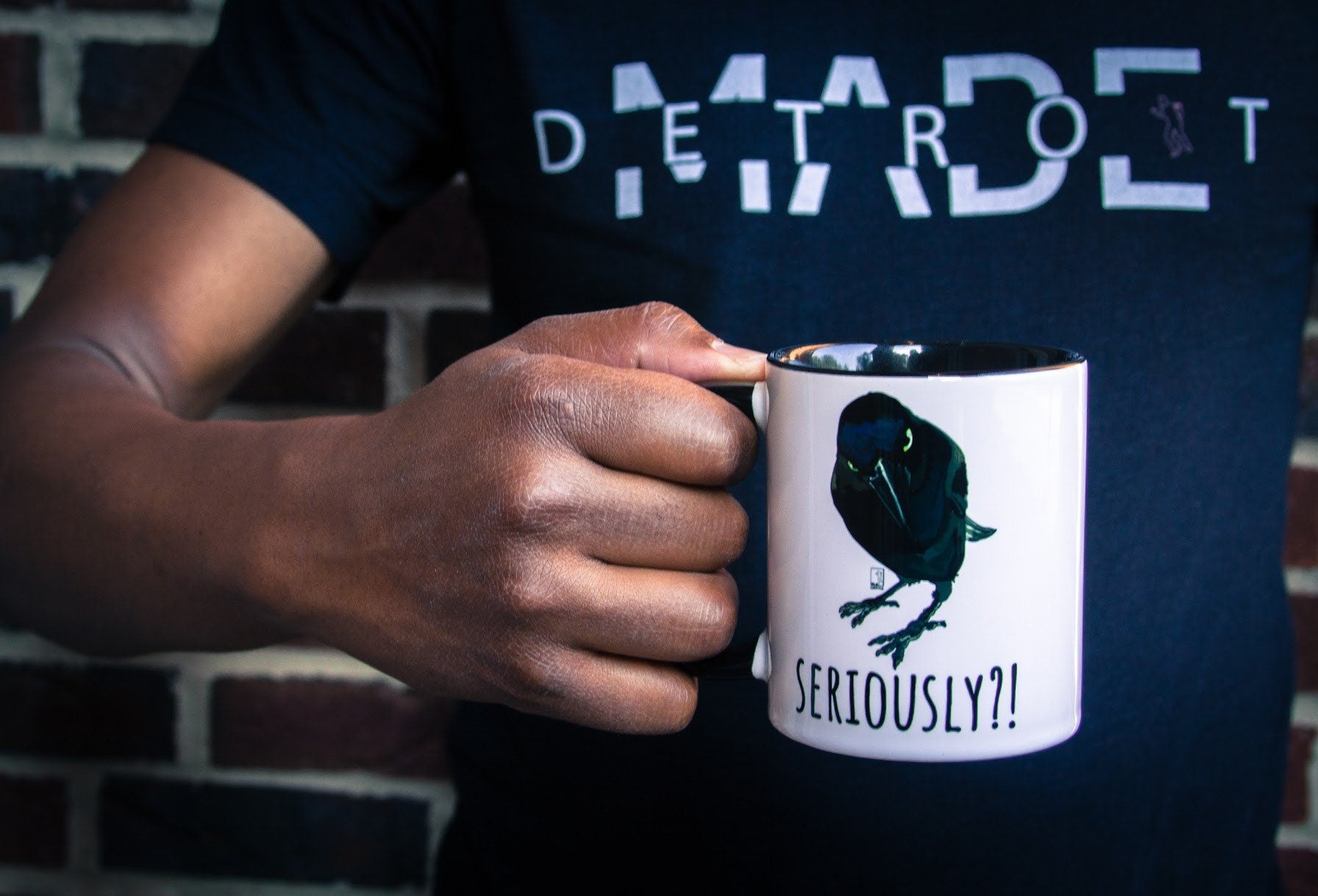 Seriously Crow Coffee Mug